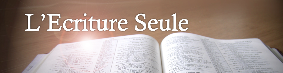 Sola Scriptura